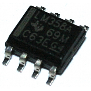 LM358- SMD univerzální operační zesilovač Texas Instruments: 1,78Kč/ks